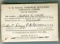 U. S. Navy ID card
