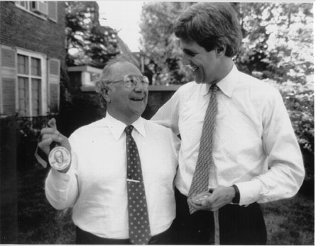 Photograph with John Kerry