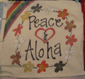 Hawaii Club Patches for Peace quilt block
