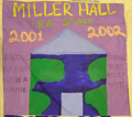 Miller Hall RA staff Patches for Peace quilt block