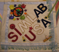 Simlab Patches for Peace quilt block