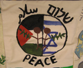 Arab Student Association Patches for Peace quilt block