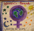 Women's Board Patches for Peace quilt block